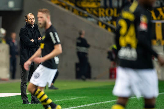 Häckens tränare Andreas Alm