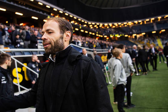 Häckens tränare Andreas Alm