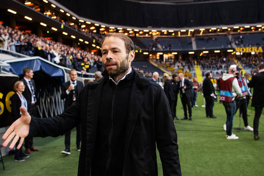 Häckens tränare Andreas Alm
