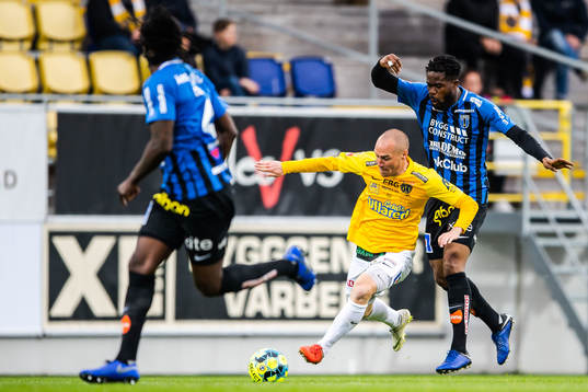 Falkenbergs Christoffer Carlsson och Sirius Abdul Razak