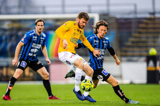 Falkenbergs Karl Söderström och Sirius Axel Björnström