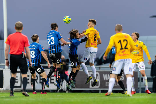 Sirius Axel Björnström och Falkenbergs Tobias Karlsson