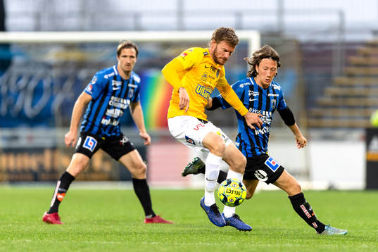 Falkenbergs Karl Söderström och Sirius Axel Björnström