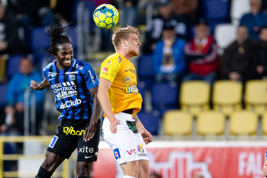 Sirius Kebba Ceesay och Falkenbergs Marcus Klingenberg