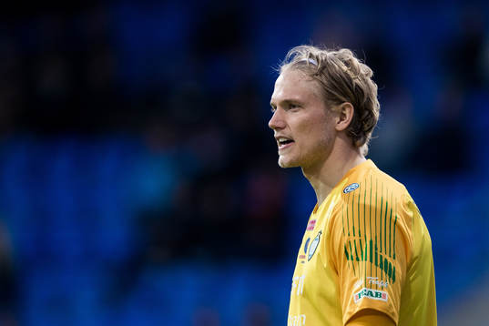 AFC Eskilstunas målvakt Ole Söderberg