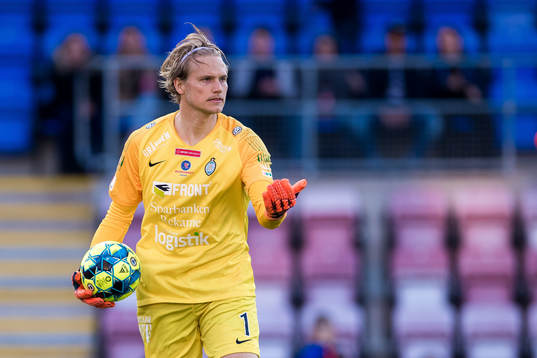 AFC Eskilstunas målvakt Ole Söderberg