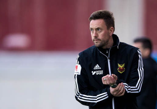 Östersunds tränare Ian Burchnall