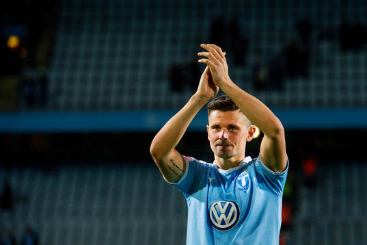 Malmö FFs Marcus Antonsson tackar publiken