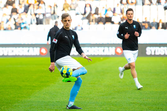 Malmö FFs Sören Rieks och Markus Rosenberg