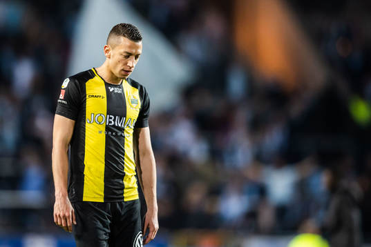 Hammarbys Nikola Djurdjic deppar
