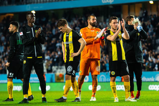 Hammarbys spelare deppar