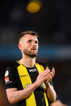 Hammarbys Mads Fenger Nielsen deppar
