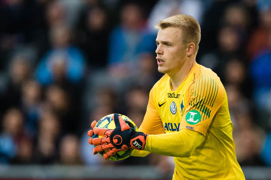IFK Norrköpings målvakt Isak Pettersson