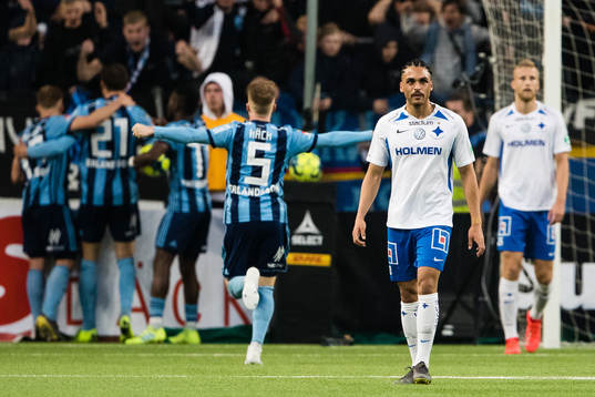 IFK Norrköpings Alexander Jakobsen deppar