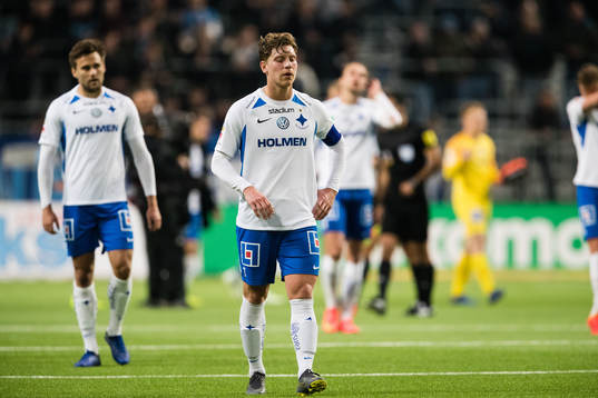 IFK Norrköpings Alexander Fransson deppar
