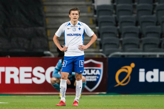 IFK Norrköpings Simon Thern deppar