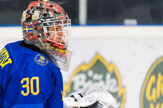 Swedens goalkeeper Jesper Wallstedt