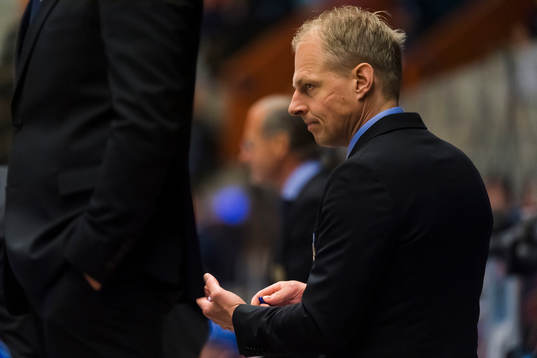 Swedens coach Magnus Hävelid