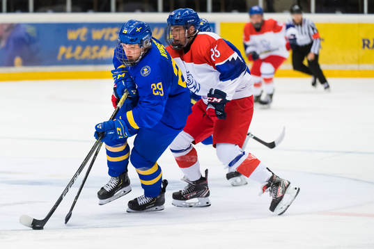 Swedens Zion Nybeck and The Czech Republic Jan Mysak