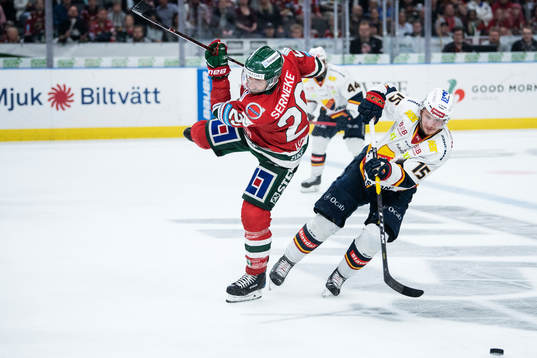 Frölundas Joel Lundqvist och Djurgårdens Jakob Lilja