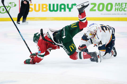 Frölundas Anders Grönlund och Djurgårdens Daniel Brodin