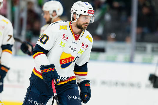 Djurgårdens Jacob Josefson innan final 3 i SM-slutspelet i