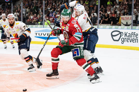 Frölundas Sebastian Stålberg och Djurgårdens Petteri