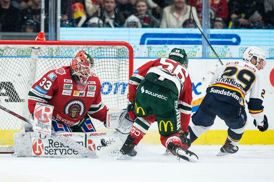 Frölundas målvakt Johan Mattsson