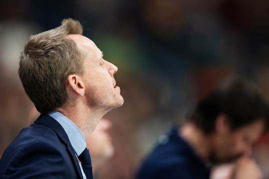 Djurgårdens tränare Robert Ohlsson deppar