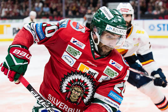 Frölundas Joel Lundqvist och Djurgårdens Jason Garrison