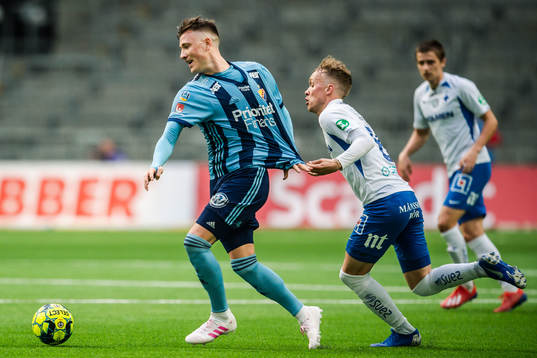 Djurgårdens Fredrik Ulvestad och IFK Norrköpings