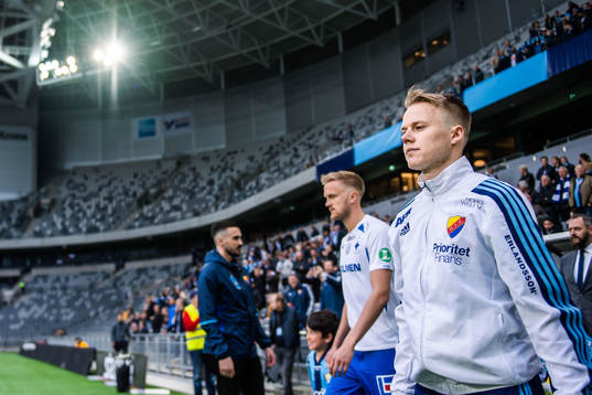 Djurgårdens Elliot Käck gör entré