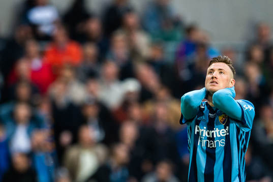 Djurgårdens Fredrik Ulvestad deppar