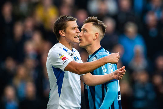IFK Norrköpings Simon Thern och Djurgårdens Fredrik