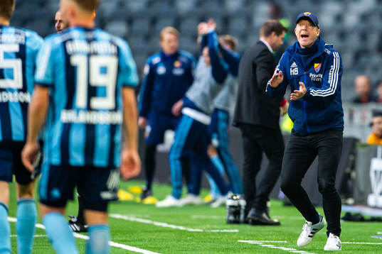 Djurgårdens tränare Kim Bergstrand