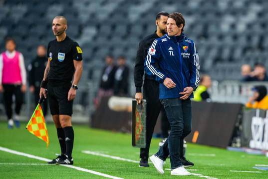 Djurgårdens tränare Thomas Lagerlöf