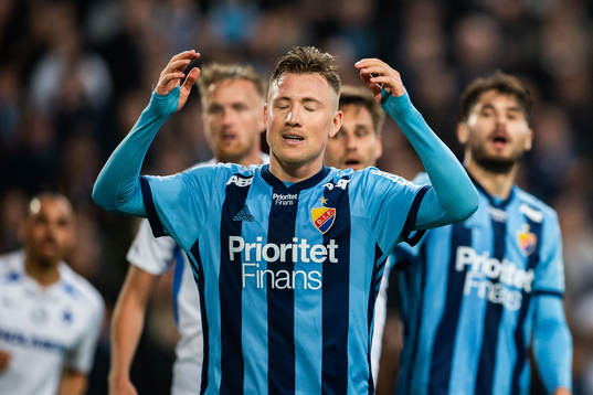 Djurgårdens Fredrik Ulvestad deppar