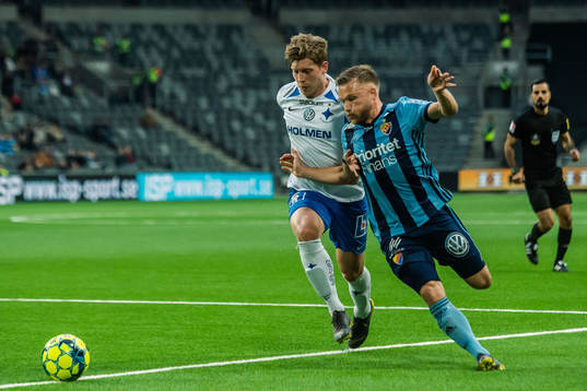 IFK Norrköpings Alexander Fransson och Djurgårdens Jacob