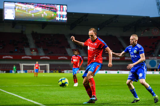 Helsingborgs Andreas Granqvist och Sundsvalls Tobias