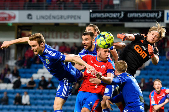Helsingborgs Andreas Granqvist oroar mot Sundsvalls David