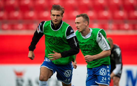 IFK Göteborgs Benjamin Nygren och Sebastian Ohlsson