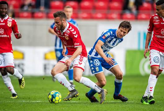 Kalmars Fidan Aliti och IFK Göteborgs Lasse Vibe