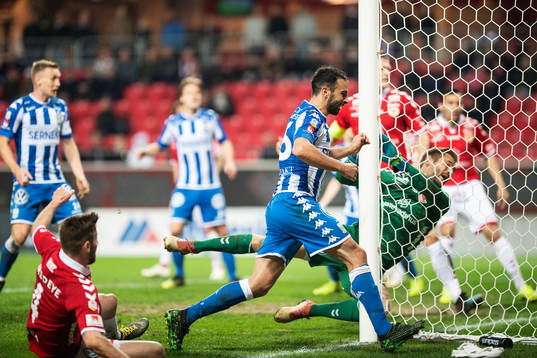 IFK Göteborgs André Calisir jublar