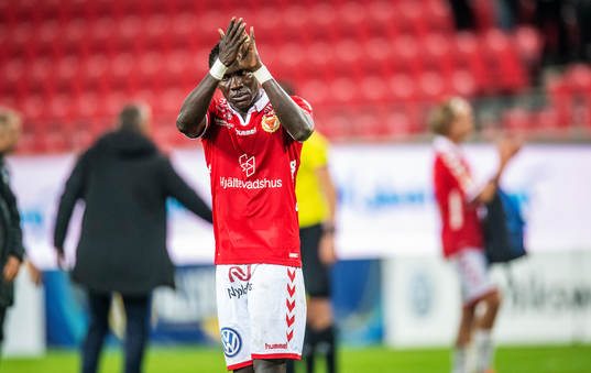 Kalmars Papa Alioune Diouf deppar