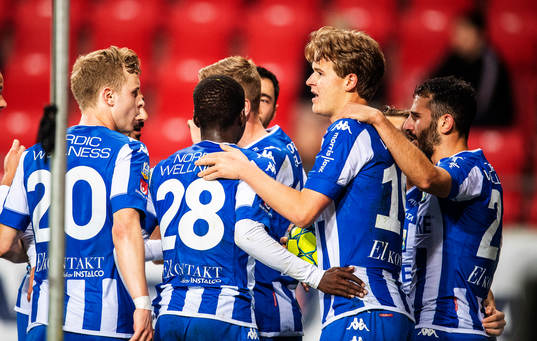 IFK Göteborgs André Calisir (längst till höger i bild)