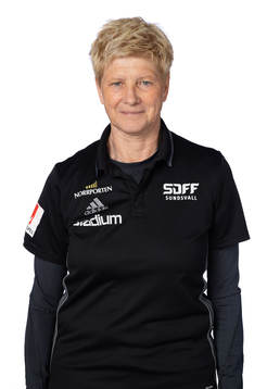 Sundsvalls målvaktstränare Elisabeth Leidinge