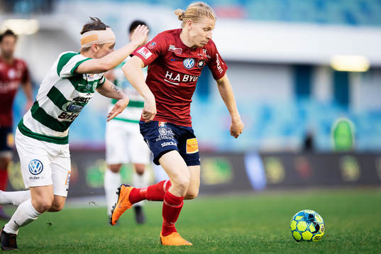 Västerås Dennis Persson och Örgrytes Gustav Ludwigson