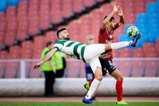 Västerås Ilir Berisha och Örgrytes Ailton Almeida