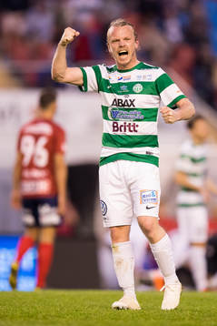 Västerås Jesper Florén jublar