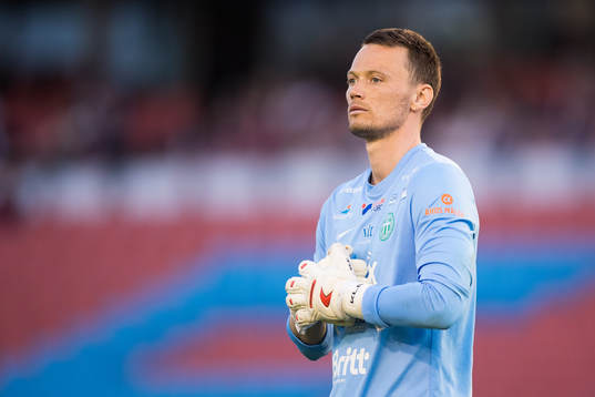 Västerås målvakt Anton Fagerström